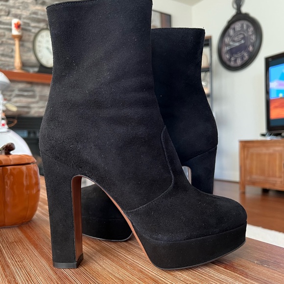 Platform ankle boots size 37 (US 7) - Picture 4 of 7